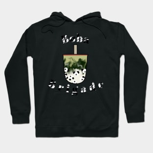 Boba Brigade Panda Matcha Milk Tea Hoodie